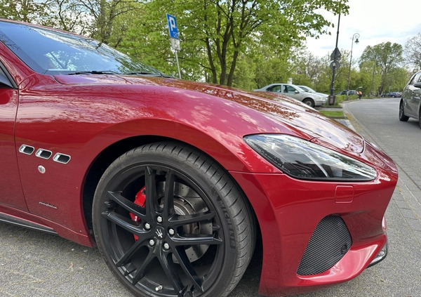 Maserati GranCabrio cena 330000 przebieg: 25600, rok produkcji 2018 z Warszawa małe 211